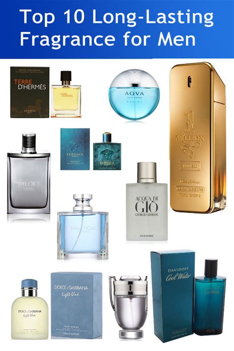 long lasting perfume for men